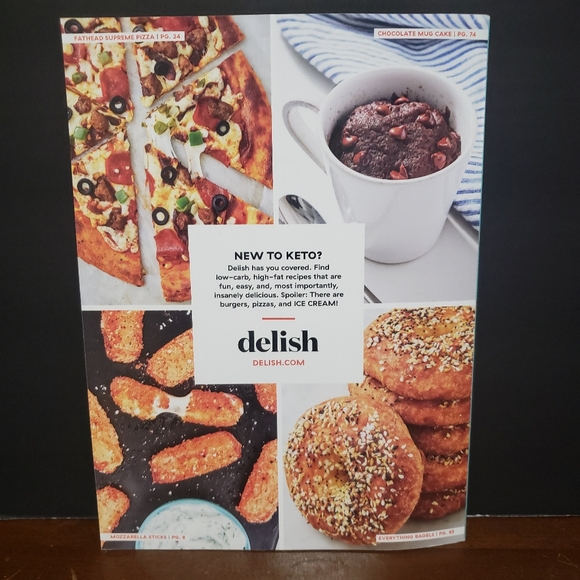 Keto Made Easy! Magazine 75+ Recipes Apps Pizza Pasta Dinner Dessert - Picture 2 of 2